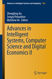 Produktbild: Advances in Intelligent Systems, Computer Science and Digital Economics II