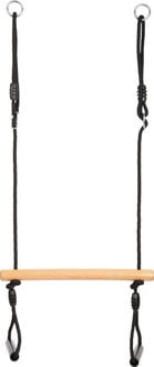 Produktbild: small foot 12409 - Trapezschaukel mit Turnringen Black Line