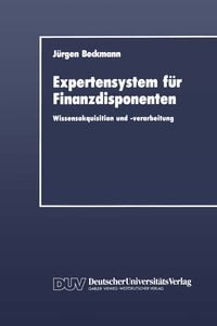 Produktbild: Expertensystem f&uuml;r Finanzdisponenten