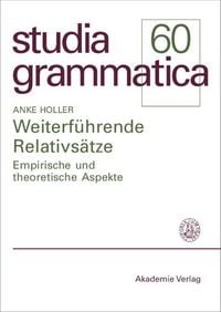 Produktbild: Weiterf&uuml;hrende Relativs&auml;tze