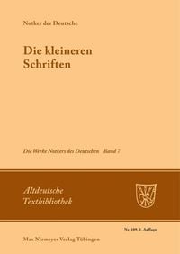 Produktbild: Die kleineren Schriften