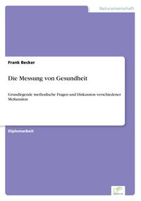 Produktbild: Die Messung von Gesundheit