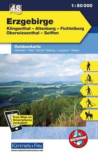 Bild vom Artikel KuF Deutschland Outdoorkarte 48 Erzgebirge vom Autor 