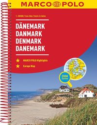 MARCO POLO Reiseatlas Dänemark 1:200.000 