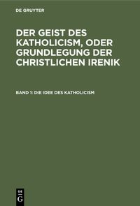 Produktbild: Die Idee des Katholicism
