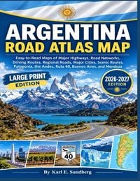 Produktbild: ARGENTINA ROAD ATLAS MAP