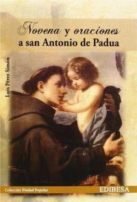 Produktbild: Novena y oraciones a san Antonio de Padua