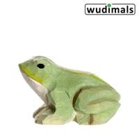 Produktbild: Wudimals A040815 - Frosch, Frog, handgeschnitzt aus Holz