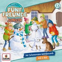 Produktbild: F&uuml;nf Freunde Junior 13: Der Schneemann-Wettbewerb / Wal in Not