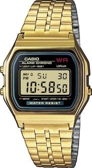 Bild vom Artikel Casio Quarz Armbanduhr A159WGEA-1EF (L x B x H) 36.8 x 32.2 x 8.2 mm Gold Gehäusematerial=Harz Material (Armband)=Edelstahl vom Autor 