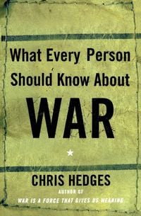 Produktbild: What Every Person Should Know about War