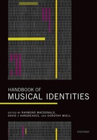 Produktbild: Handbook of Musical Identities