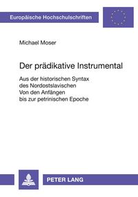 Produktbild: Der pr&auml;dikative Instrumental
