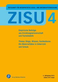 Produktbild: ZISU &ndash; Zeitschrift f&uuml;r interpretative Schul- und Unterrichtsforschung