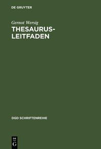 Produktbild: Thesaurus-Leitfaden