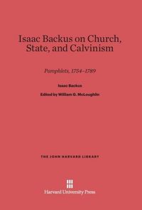 Produktbild: Isaac Backus on Church, State, and Calvinism
