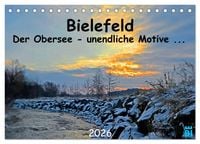 Produktbild: Bielefeld - Der Obersee - unendliche Motive... (Tischkalender 2026 DIN A5 quer), CALVENDO Monatskalender