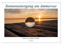 Produktbild: Sonnenuntergang am Ammersee (Wandkalender 2026 DIN A4 quer), CALVENDO Monatskalender