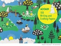 Produktbild: Moomin 100 Writing & Crafting Papers