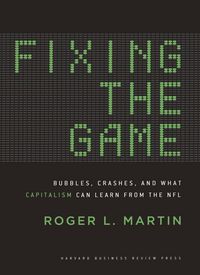 Produktbild: Fixing the Game