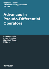 Produktbild: Advances in Pseudo-Differential Operators