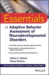 Produktbild: Essentials of Adaptive Behavior Assessment of Neurodevelopmental Disorders