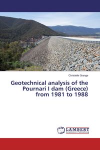 Produktbild: Geotechnical analysis of the Pournari I dam (Greece) from 1981 to 1988