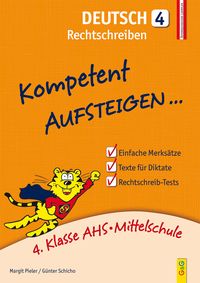 Produktbild: Kompetent Aufsteigen Deutsch 4 - Rechtschreiben