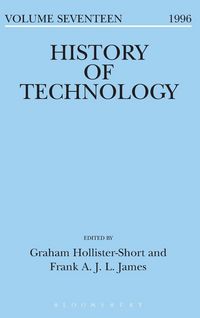 Produktbild: History of Technology Volume 17