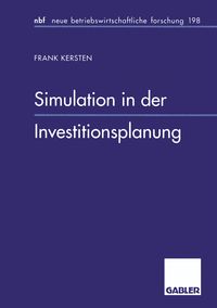 Produktbild: Simulation in der Investitionsplanung