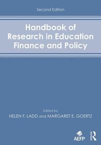 Produktbild: Handbook of Research in Education Finance and Policy