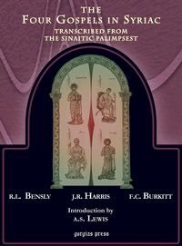 Produktbild: The Four Gospels in Syriac, Transcribed from the Sinaitic Palimpsest