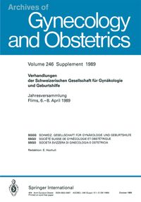 Produktbild: Verhandlungen der Schweizerischen Gesellschaft f&uuml;r Gyn&auml;kologie und Geburtshilfe