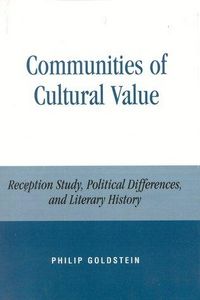 Produktbild: Communities of Cultural Value