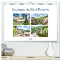 Produktbild: Gascogne, ein St&uuml;ck Paradies (hochwertiger Premium Wandkalender 2027 DIN A2 quer), Kunstdruck in Hochglanz
