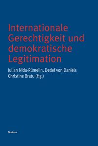 Produktbild: Internationale Gerechtigkeit und demokratische Legitimation