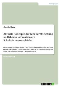 Produktbild: Aktuelle Konzepte der Lehr-Lernforschung im Rahmen internationaler Schulleistungsvergleiche
