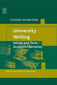 Produktbild: University Writing: Selves and Texts in Academic Societies