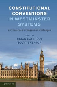 Produktbild: Constitutional Conventions in Westminster Systems