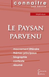 Produktbild: Fiche de lecture Le Paysan parvenu (Analyse litt&eacute;raire de r&eacute;f&eacute;rence et r&eacute;sum&eacute; complet)