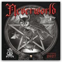 Produktbild: Alchemy Neverworld 2027 &ndash; Original Flame Tree Publishing-Kalender [Kalender]