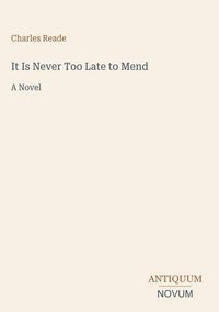 Produktbild: It Is Never Too Late to Mend