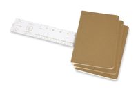 Moleskine Cahier, 3er Set, Kartoneinband