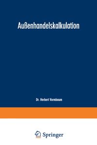 Produktbild: Au&szlig;enhandelskalkulation