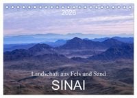 Produktbild: Sinai - Landschaft aus Fels und Sand (Tischkalender 2026 DIN A5 quer), CALVENDO Monatskalender