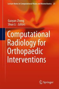 Produktbild: Computational Radiology for Orthopaedic Interventions