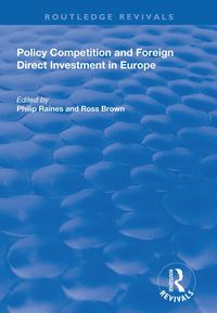 Produktbild: Policy Competition and Foreign Direct Investment in Europe