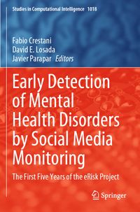 Produktbild: Early Detection of Mental Health Disorders by Social Media Monitoring