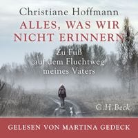 Produktbild: Alles, was wir nicht erinnern