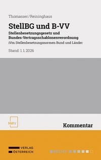 Produktbild: StellBG und B-VV Stellenbesetzungsgesetz und Bundes-Vertragsschablonenverordnung